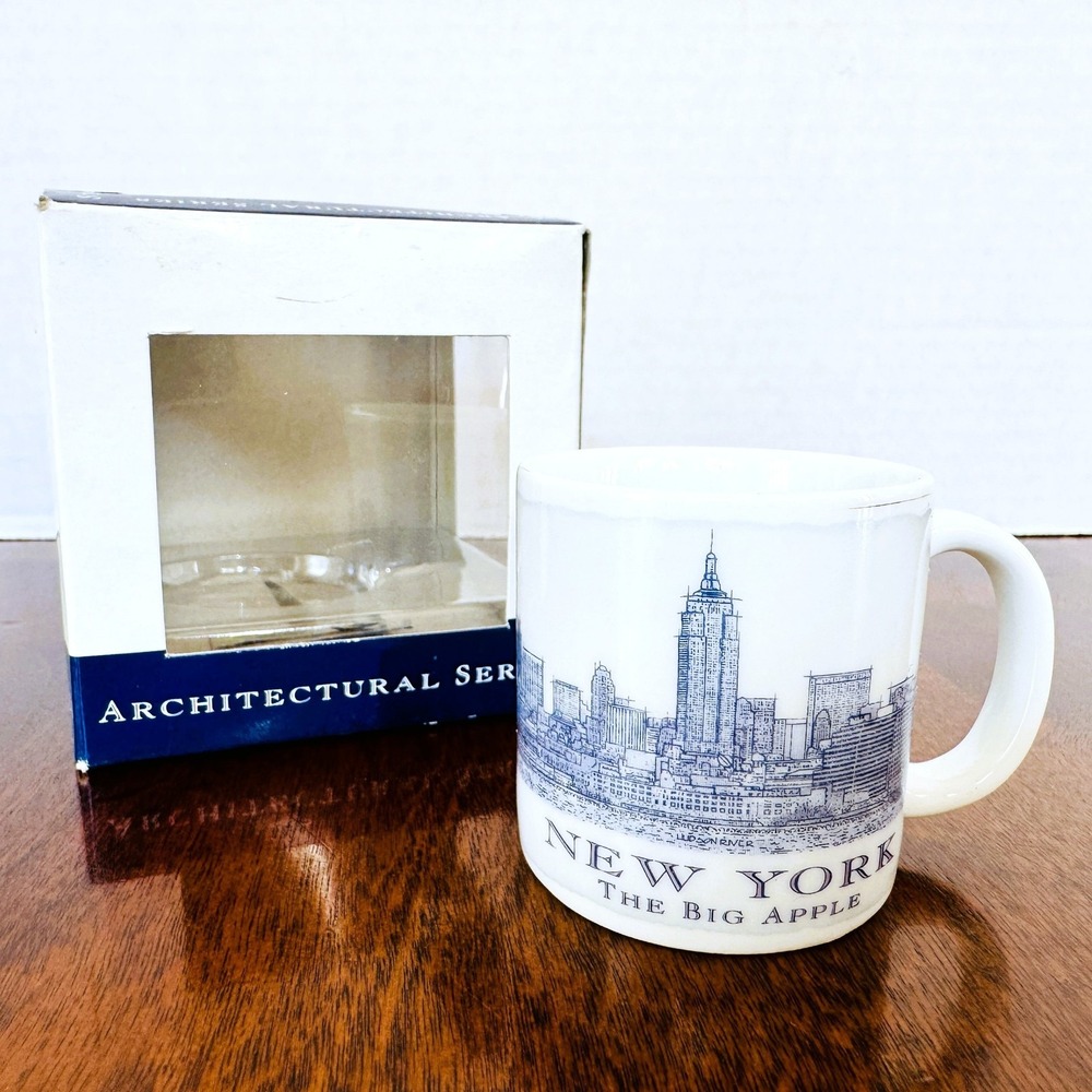 Starbucks MINI Mug New York Architectural Series 2006 Open Box